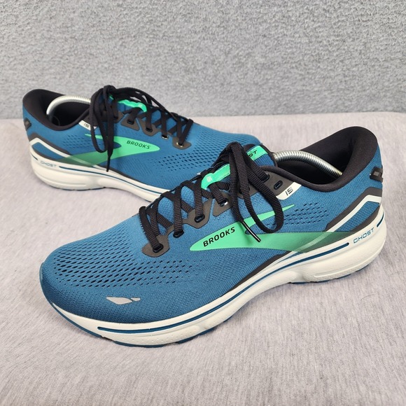 Brooks Ghost 15 Running Shoes Mens Size 12.5 (D) Medium Blue Green 1103931d462 main image 8
